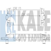 Resim KALE 345000 Turbo Radyatoru Intercooler (RENAULT: MASTER İI /OPEL: MOVANO 2.5DTİ 4500087 (WE913617) 