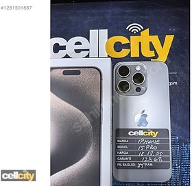 Resim Apple iPhone 15 Pro İkinci El TR | 128 GB | Natürel Titanyum 