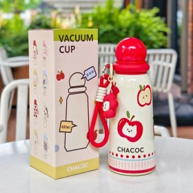 Resim Jimmy Paslanmaz Çelik Yalıtımlı Kupa Sevimli Öğrenci Kupası Moda Hediye (Yurt Dışından) 