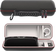 Resim Digicharge JBL Charge 5 4 3 Pulse 4 3 Link 20, Sony SRS-XB30, Ultimate Ears Megaboom 3 Bluetooth Box taşınabilir hoparlör Speaker Eva Hart Fall seyahat taşıma sert kılıf sert kılıf çanta 