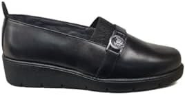 Resim Öztürk Napa Shoes Kadın Hakiki Deri Sıkıştırılmış Köpük Taban Rahat Ultra Hafif Günlük Dolgu Topuk Ayakkabı PRA-12844498-472295 