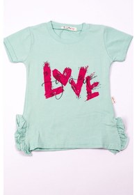 Resim Hçm Kız Çocuk Tshirt Baskılı A9 Suyesılı 