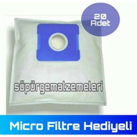 Resim Fantom Dc 2800 - 2850 Bez Toz Torbası 20 Adet-Micro Filtre 