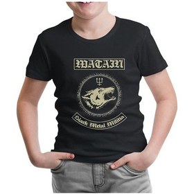 Resim Watain Siyah Çocuk Tshirt 