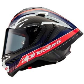 Resim Alpinestars Supertech R10 Carbon Team Spor Motosiklet Kaskı Mat Siyah 