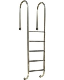 Resim Havuz Merdiveni 304 Kalite 12838 Paslanmaz Çelik Cnc Kesimli 5 Basamaklı El Yapım 