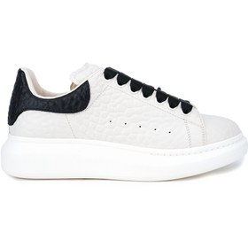Resim Alexander McQueen 807881-WHAEG-9079 Sneaker Bej Siyah | Unisex 
