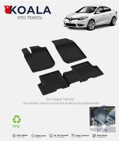 Resim Renault Fluence 2009-2016 Sahler 4,5d Oto Paspas Uyumlu 