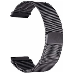 Resim Goocamp Galaxy Watch 42mm 20mm Uyumlu Krd-12 Metal Kordon-siyah 