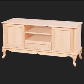 Resim Bengimobilya Tv Sehpası Klasik Model Pencere Ahşap Kayın Avangart Aslan Ayak H 