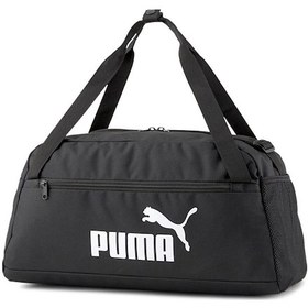 Resim Puma 07803301 Phase Sports Bag Kadın Spor Çanta 07803301-R1543 Beyaz - Siyah 