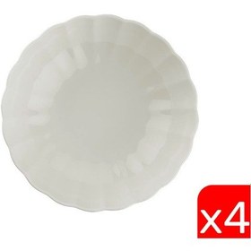 Resim Kütahya Porselen Bone Luz Krem Çorba Kasesi 15cm 4 Lü Çok Renkli 