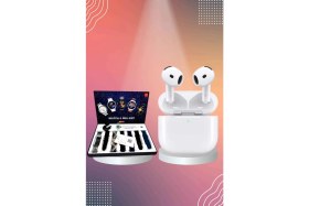Resim Marsilyan 3.nesil Tws Bluetooth Kulaklık Bluetooth Bağlantılı Akıllı Saat Amoled Ekran Plastik Hasır Kordon 