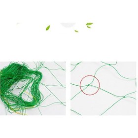 Resim Tenfowee Nylon Bitki Tırmanma Ağı - Bahçe Sebze Yetiştirme İçin Dayanıklı, Su Geçirmez, Kolay Kurulumlu - 0.9x1.8m 