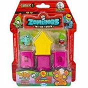 Resim Zomlings 4´lü Paket Seri 1 Sarı Ev 