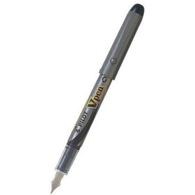 Resim Pilot Dolma Kalem V-Pen Silver Siyah SVP-4M-B 