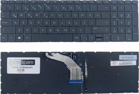 Resim Hp Pavilion Gaming 15-Cx0040Nt 8Kl35Ea Uyumlu Notebook Klavye Işıklı Siyah TR 