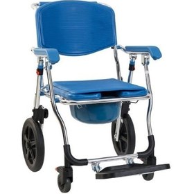 Resim Golfi G551 Alüminyum Klozetli Banyo Sandalyesi 