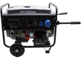 Resim Hyundai HHY10000E Marşlı Monofaze Benzinli Jeneratör 