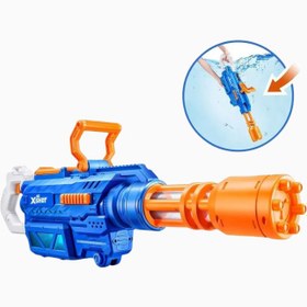 Resim Büyük Gatling Motorlu Su Tabancası, 1650 ml Kapasite - Açık Mavi 