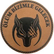 Resim KORDAK Ölüm Bizimle Gelecek Peç - Tactical Airsoft Arma 