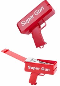 Resim Kanonik Education Para Dolar Atma Makinası Super Money Gun Para Saçma Fırlatma Tabancası 