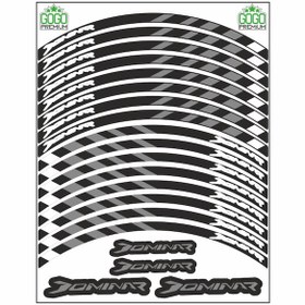 Resim Gri Dominar Baskı Jant Şeridi 