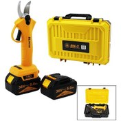 Resim Cordless Shear Yellow Bn-5 Hs-155 Şarjlı Bağ Makası 2 Batarya - 36v 5.0ah 4741 