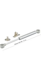 Resim Eym Gazlı Amortisör Piston Kalkar Dolap Kapakları Için 27 cm Gri 120 N 
