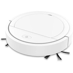 Resim Mini Akıllı Vakum Süpürge USB Ev Kuru Islak Süpürgesi Robot 