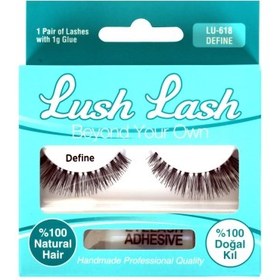 Resim Lush Lash Takma Kirpik Define LU-618 