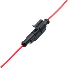 Resim Kablolu 1-Pin Su Geçirmez Konnektör Takımı 