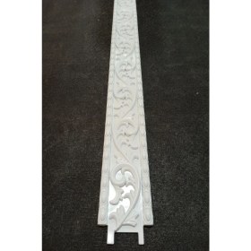 Resim Gri Boyanabilir Saray Tavan Çıta Bordür 8cm x 100CM, Şık ve Kolay Uygulamalı Dekorasyon. 