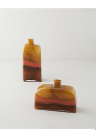 Resim English Home Adra Cam Vazo 30 Cm Amber Amber 