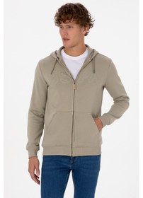 Resim U.s. Polo Assn. Erkek Açık Haki Hırka Örme 50313719-vr183 Acık Hakı 