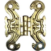 Resim Dekoratif Sac Kelebek Menteşe - Küçük, Sarı, 100 Adet 