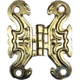 Resim Dekoratif Sac Kelebek Menteşe - Küçük, Sarı, 100 Adet 