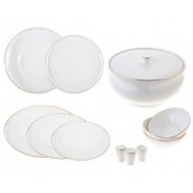 Resim Jumbo Cosmos Gold 60 Parça 12 Kişilik Yemek Takımı 