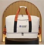 Resim Motion003 Monash University Beige Spor Çantası Dayanıklı Fermuarlı Fitness Seyahat Okul Çantası Bej 