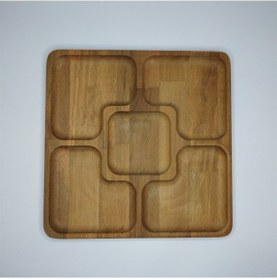 Resim Angoli Kare Çerezlik Kahvaltılık Seti 