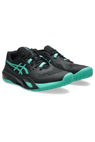 Resim Asics GEL-RESOLUTION X Erkek Black/Carrier Grey Tenis Ayakkabısı 1041A481-003 