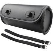 Resim Suntek Bagaj Heybe Motosiklet Gidon Çantası Siyah 