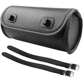 Resim Suntek Bagaj Heybe Motosiklet Gidon Çantası Siyah 