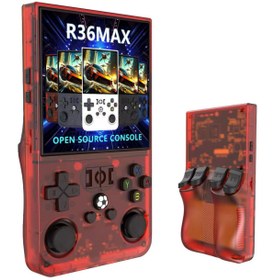 Resim VOOKA R36 Max Retro Modern Oyun Konsolu Akos İşletim Sistemli 21.000 Oyunlu 4 İnç Çanta Hediyeli 