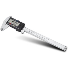 Resim OEM Kmp150 Paslanmaz Çelik Dijital Kumpas 0-150 Mm 