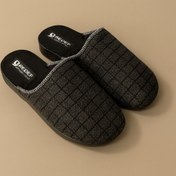 Resim Behtah Kundura Yeni Sezon Erkek Kalın Tabanlı Kışlık Ev Terliği 