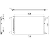 Resim Mahle Ac939000s - A/c-kondensator Peugeot 308 / Rcz 