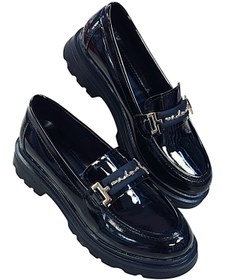 Resim KAFKASLAR AYAKKABI YENİ MODEL OXFORT KALIN TABAN İPSİZ KADIN GÜNLÜK KLASİK AYAKKABI 