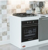 Resim Ankastre Fırın Set Üstü Ocak Dolabı Modül Üstü Kapalı Fırın Dolap 