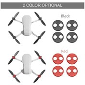 Resim Geekyou Djı Mavic Mini İçin 4 Adet Kırmızı Alüminyum Motor Koruyucu Kapak - Toz Ve Çarpma Dayanıklı, Uçuşa Etki Etmeyen Hafif Tasarım 